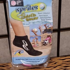 Sprites by SandSocks Pink Beach Sand Socks (XXS)